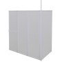 L-förmige Wandduschwand 4 Faltpaneele 70x120x137 cm von vidaXL, Duschtüren - Ref: Foro24-140787, Preis: 204,21 €, Rabatt: %