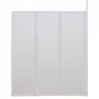 Shower wall enclosure in L-shape with 4 folding panels 70x120x137 cm by vidaXL, shower doors - Ref: Foro24-140787, Price: 204...
