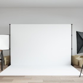 Soporte de telón de fondo acero negro 305x243 cm de vidaXL, Montajes de estudio - Ref: Foro24-190268, Precio: 101,48 €, Descu...