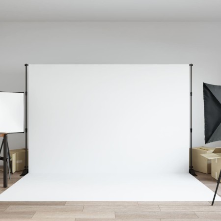 Schwarzer Hintergrund-Ständer aus Stahl 305x243 cm von vidaXL, Studiomontagen - Ref: Foro24-190268, Preis: 101,48 €, Rabatt: %
