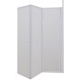 L-förmige Wandduschwand 4 Faltpaneele 70x120x137 cm von vidaXL, Duschtüren - Ref: Foro24-140787, Preis: 204,21 €, Rabatt: %