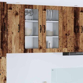 Armario de cocina mural con puerta Madera Vieja 40 x 31 x 80 cm en Armarios de cocina | Comprar online en Foro24