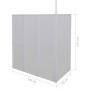 L-förmige Wandduschwand 4 Faltpaneele 70x120x137 cm von vidaXL, Duschtüren - Ref: Foro24-140787, Preis: 204,21 €, Rabatt: %
