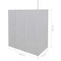 Shower wall enclosure in L-shape with 4 folding panels 70x120x137 cm by vidaXL, shower doors - Ref: Foro24-140787, Price: 204...
