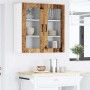 Armario de cocina mural 2 pcs Madera Vieja 40 x 31 x 80 cm