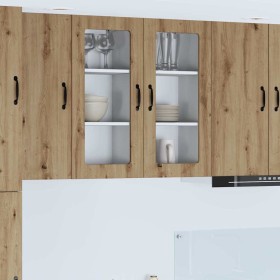 Armario de cocina mural Roble artesanal 40 x 31 x 80 cm