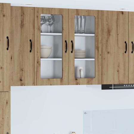 Armario de cocina mural Roble artesanal 40 x 31 x 80 cm