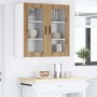 Armario de cocina mural 2 pcs Roble artesanal 40 x 31 x 80 cm
