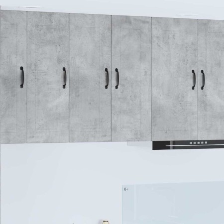 Armario de cocina mural Gris Concreto 30 x 31 x 80 cm