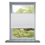 Plissee-Rollo, weißer Plissee-Vorhang, 110 x 100 cm von vidaXL, Jalousien und Jalousien - Ref: Foro24-240613, Preis: 22,48 €,...