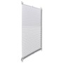 Plissee-Rollo, weißer Plissee-Vorhang, 110 x 100 cm von vidaXL, Jalousien und Jalousien - Ref: Foro24-240613, Preis: 22,48 €,...