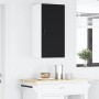 Armario de cocina mural con estante Negro 40 x 31 x 80 cm