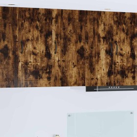 Armario de cocina mural Roble ahumado 40 x 31 x 80 cm