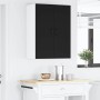 Armario de cocina mural con estante Negro 60 x 31 x 80 cm