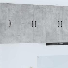 Armario de cocina mural Gris Concreto 60 x 31 x 80 cm