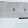 Armario de cocina mural Gris Concreto 60 x 31 x 80 cm