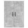 Armario de cocina mural Gris Concreto 60 x 31 x 80 cm