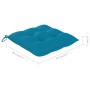 Gartenstühle 8 Einheiten aus massivem Teakholz mit Kissen von vidaXL, Gartenstühle - Ref: Foro24-3073161, Preis: 976,60 €, Ra...