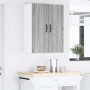 Armario de cocina mural con estante Gris Sonoma 60 x 31 x 80 cm