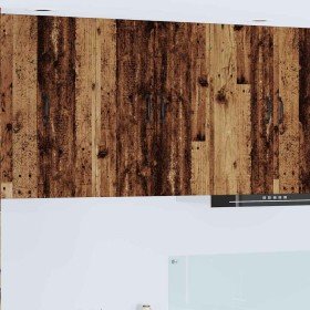 Armario de cocina mural con puerta Madera Vieja 60 x 31 x 80 cm