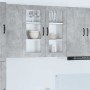Armario de cocina mural Gris Concreto 80 x 31 x 80 cm en Armarios de cocina | Comprar online en Foro24