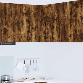 Armario de cocina mural Roble ahumado 57 x 57 x 80 cm