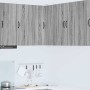 Armario de cocina mural con estante Gris Sonoma 57 x 57 x 80 cm