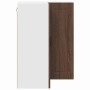 Armario de cocina mural con puerta Roble Marrón 57 x 57 x 80 cm