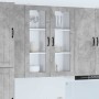 Armario de cocina mural Gris Concreto 40 x 31 x 100 cm
