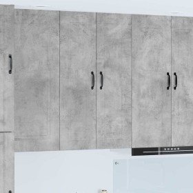 Armario de cocina mural Gris Concreto 30 x 31 x 100 cm en Armarios de cocina | Comprar online en Foro24