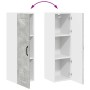 Armario de cocina mural Gris Concreto 30 x 31 x 100 cm
