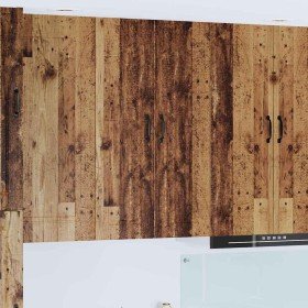 Armario de cocina mural Madera Vieja 30 x 31 x 100 cm en Armarios de cocina | Comprar online en Foro24