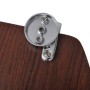 Toilet seat WC MDF with brown design lid by vidaXL, Toilet and bidet seats - Ref: Foro24-140803, Price: 38,32 €, Discount: %