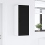Armario de cocina mural con estante Negro 40 x 31 x 100 cm