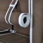 Stoff Zapatero mit braunem Bezug 115x28x110 cm von vidaXL, Schuhregale und Schuhorganisatoren - Ref: Foro24-240494, Preis: 37...