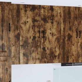 Armario de cocina mural Roble ahumado 40 x 31 x 100 cm en Armarios de cocina | Comprar online en Foro24