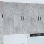 Armario de cocina mural Gris Concreto 60 x 31 x 100 cm