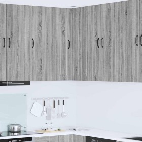 Armario de cocina mural con puerta Gris Sonoma 57 x 57 x 100 cm