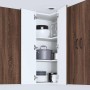 Armario de cocina mural Roble Marrón 57 x 57 x 100 cm