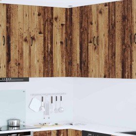 Armario de cocina mural Madera Vieja 57 x 57 x 100 cm en Armarios de cocina | Comprar online en Foro24