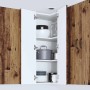 Armario de cocina mural Madera Vieja 57 x 57 x 100 cm
