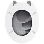 Asiento inodoro WC MDF tapa piedras de vidaXL, Asientos de inodoros y bidés - Ref: Foro24-140804, Precio: 43,95 €, Descuento: %