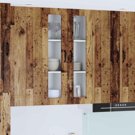Armario de cocina mural Madera Vieja 60 x 31 x 100 cm