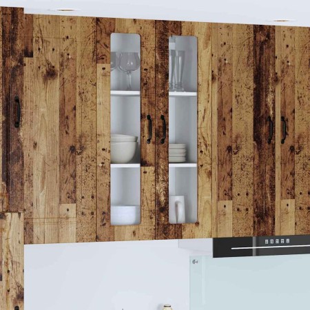 Armario de cocina mural Madera Vieja 60 x 31 x 100 cm