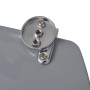 WC-Sitz aus MDF mit Steinbezug von vidaXL, Toiletten- und Bidetsitze - Ref: Foro24-140804, Preis: 47,06 €, Rabatt: %