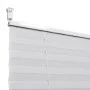 Weißes Plissee 80x100 cm von vidaXL, Jalousien und Jalousien - Ref: Foro24-240601, Preis: 22,54 €, Rabatt: %