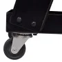 Black welding cart with 3 shelves workshop organizer by vidaXL, Cargo forklifts - Ref: Foro24-140950, Price: 73,29 €, Discoun...