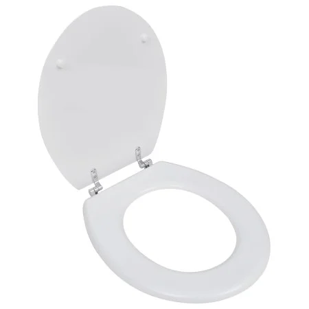 Toilet seat WC MDF with white design lid by vidaXL, Toilet and bidet seats - Ref: Foro24-140801, Price: 42,27 €, Discount: %