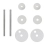 Toilet seat WC MDF with white design lid by vidaXL, Toilet and bidet seats - Ref: Foro24-140801, Price: 35,13 €, Discount: %