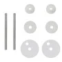 Toilet seat WC MDF with white design lid by vidaXL, Toilet and bidet seats - Ref: Foro24-140801, Price: 42,27 €, Discount: %